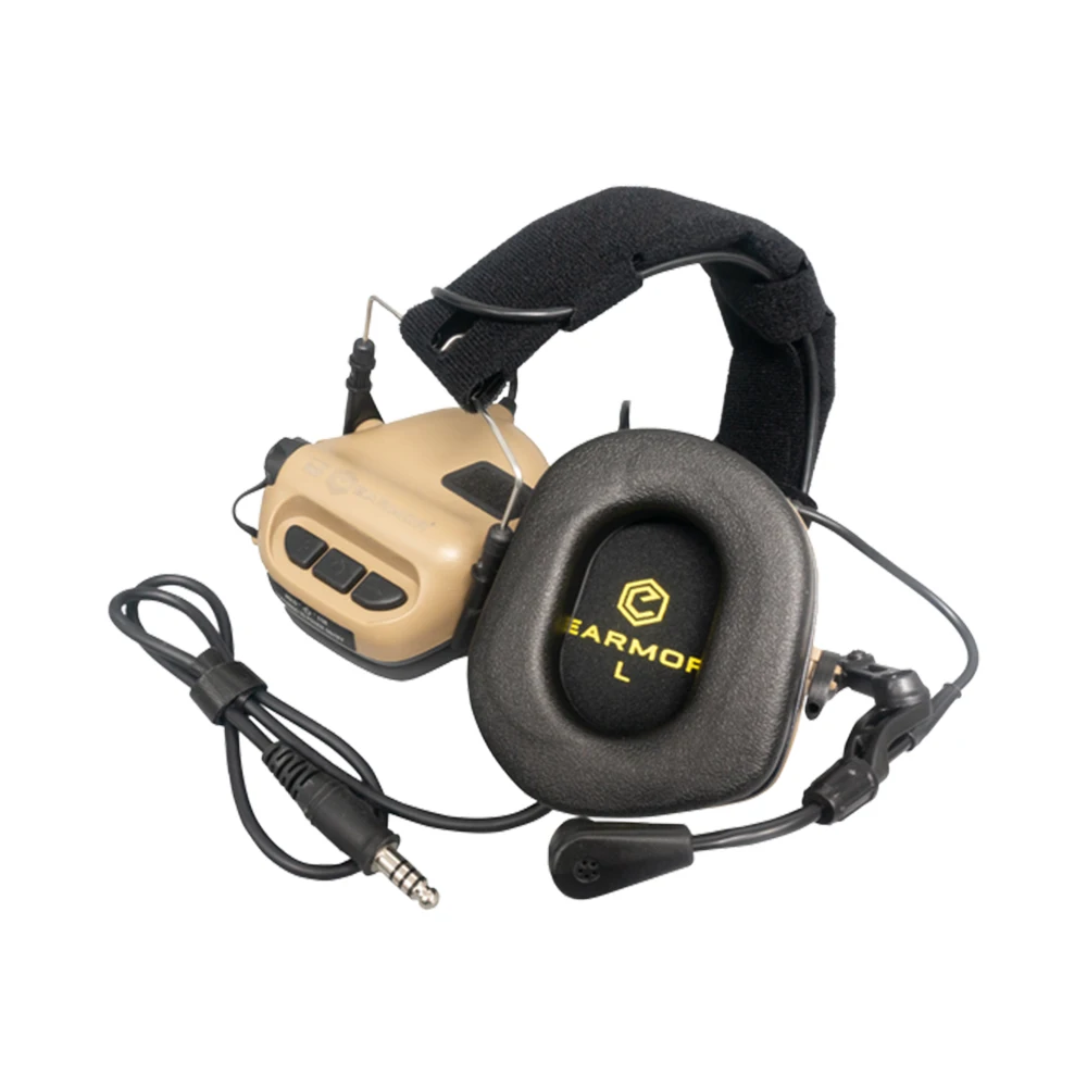 EARMOR M32 MOD4 Tactical Electronic Communication Outdoor Hunting Shooting Earmuffs Hearing Protection Noise Canceling Headset