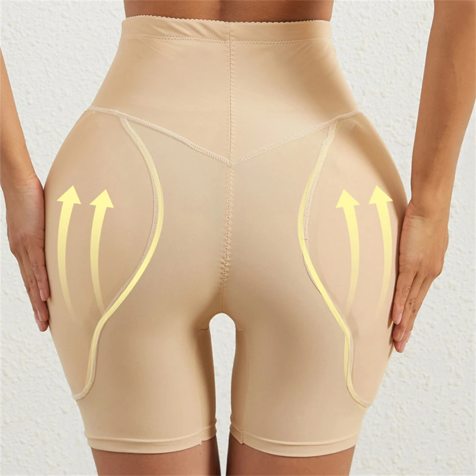 Becirzet Shapewear Damen Bauchkontrolle Po-Former Hüftpolster Hochgeschnittene Kompressions-Shapewear-Höschen – Detail 4