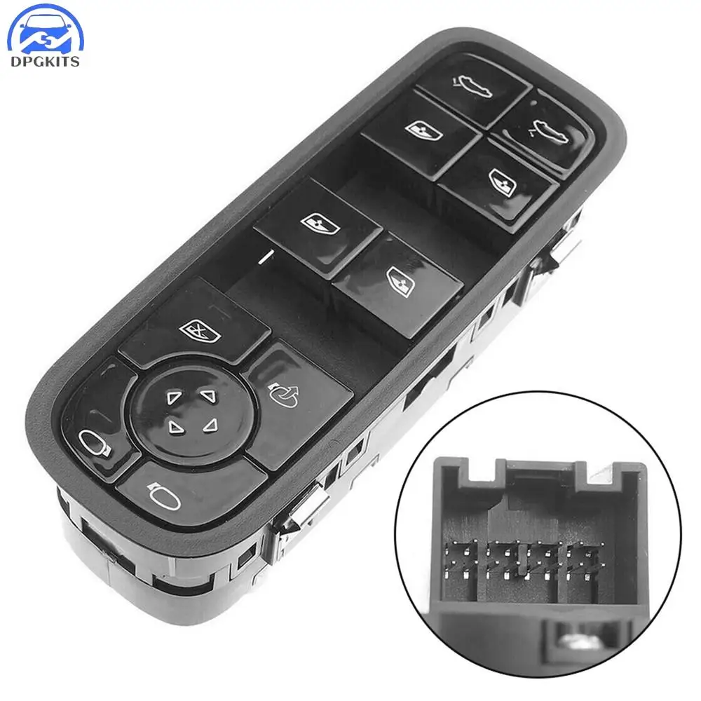 

DPGKITS Left Driver Master Power Window Switch For Porsche Cayenne 2017-2021 Porsche Panamera 2017-2022 Part Number 971959858C