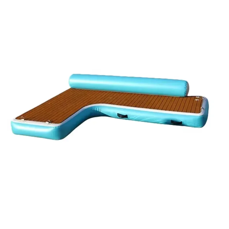 Inflatable Floating Couch Dock Swimming Pool Air Platform for Marine