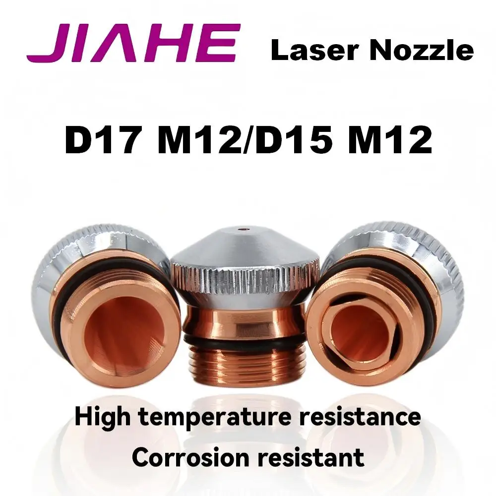 Laser Cutting Nozzle D15 D17 H15 M12 Single Double Chrome Copper Laser Nozzle for Laser Cutting Head