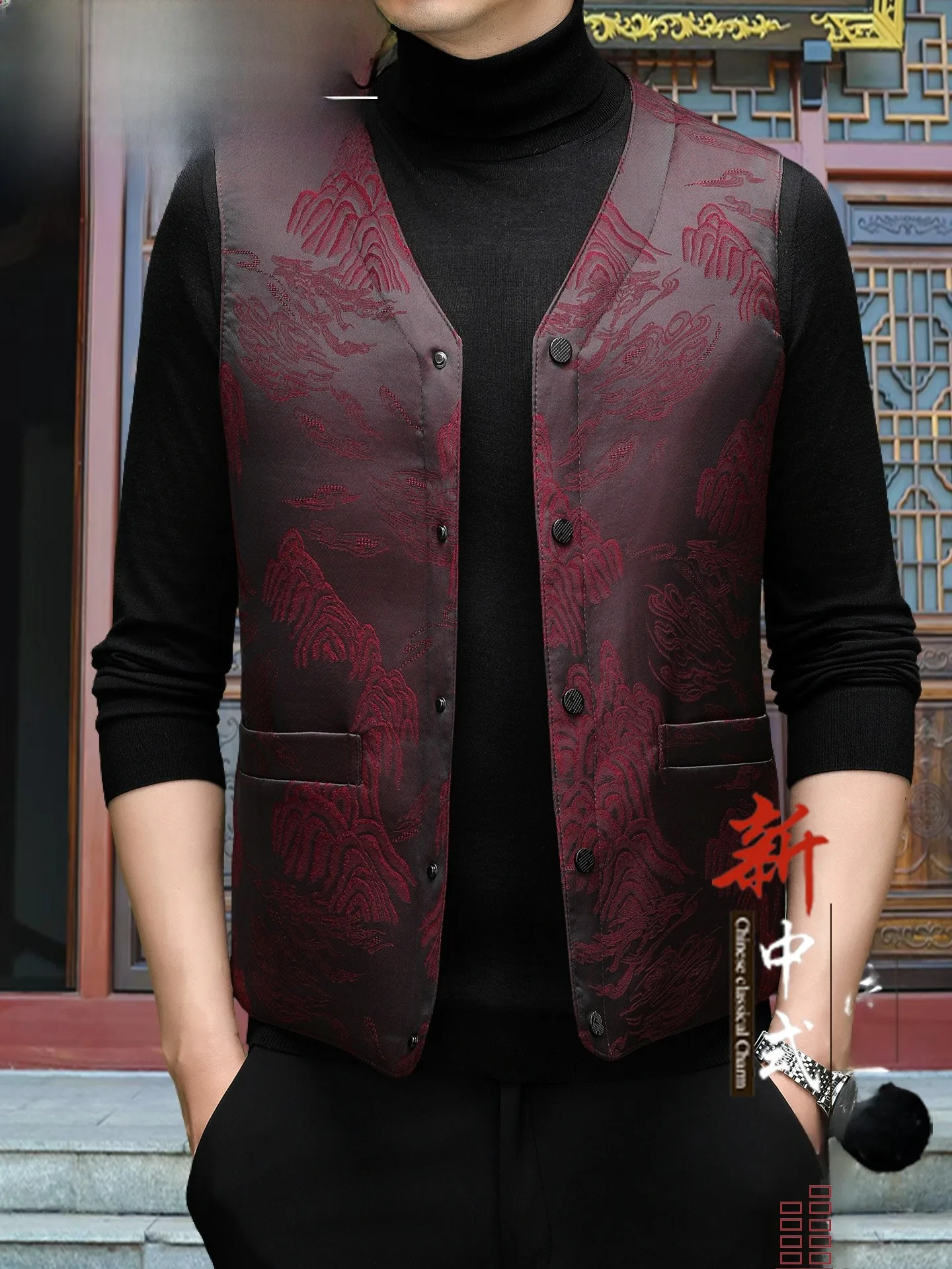 tucano-woodpeer-sle-gilet-pour-homme-a-col-en-v-nouvelle-collection-chinoise-haut-de-gamme-automne-decontracte-motif-floral-vegetal