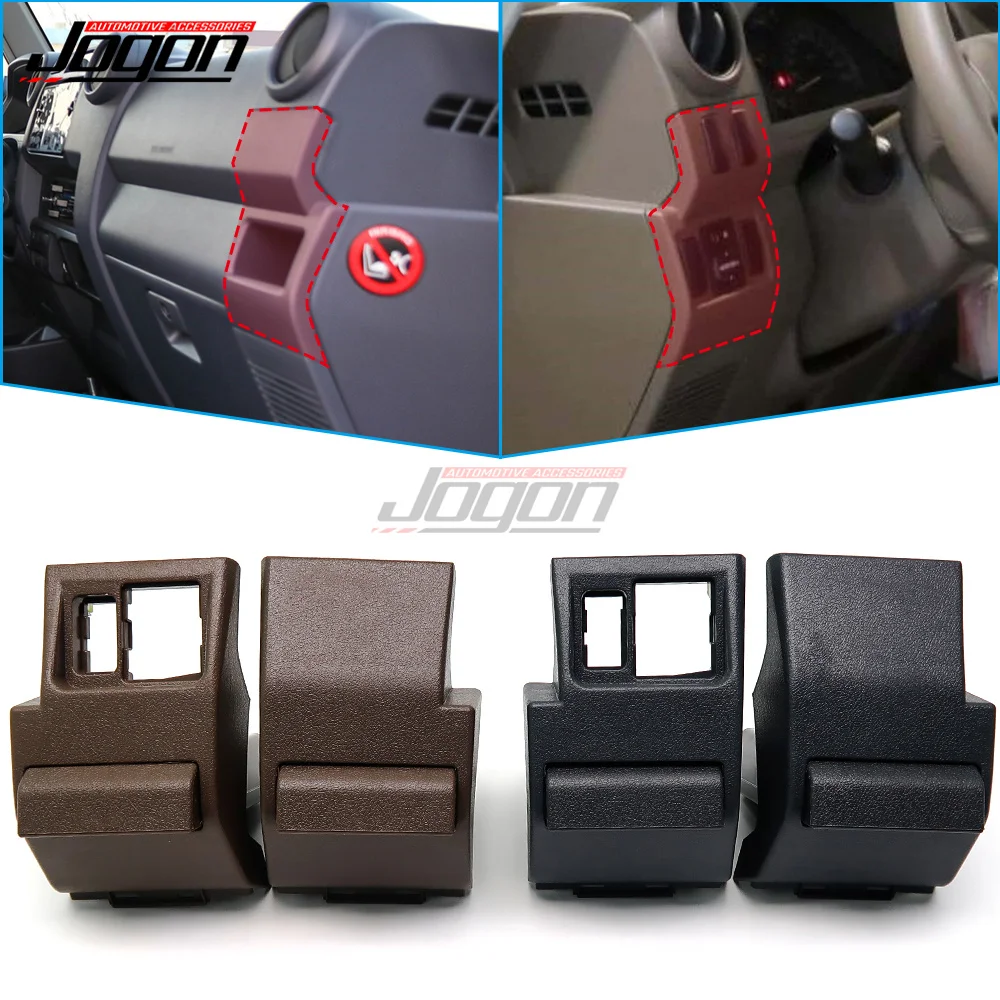 2 Pcs Organizer Cup Holder For Toyota Land Cruiser 70 series All LC70 LC75 LC76 LC77 LC79 LC78 FJ76 Center Console Drink Holder