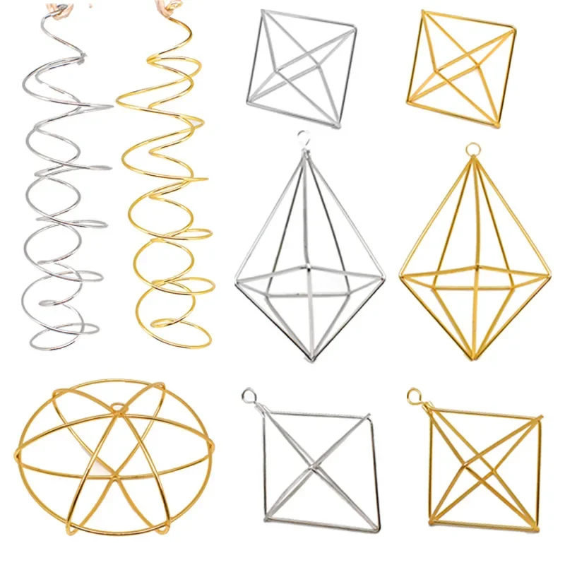 DIY Crystal Suncatcher Parts Hanging Spiral Tail Stabilizer Wind Chimes Spinner Dreamcatcher Akcesoria 3D Magiczny efekt wizualny