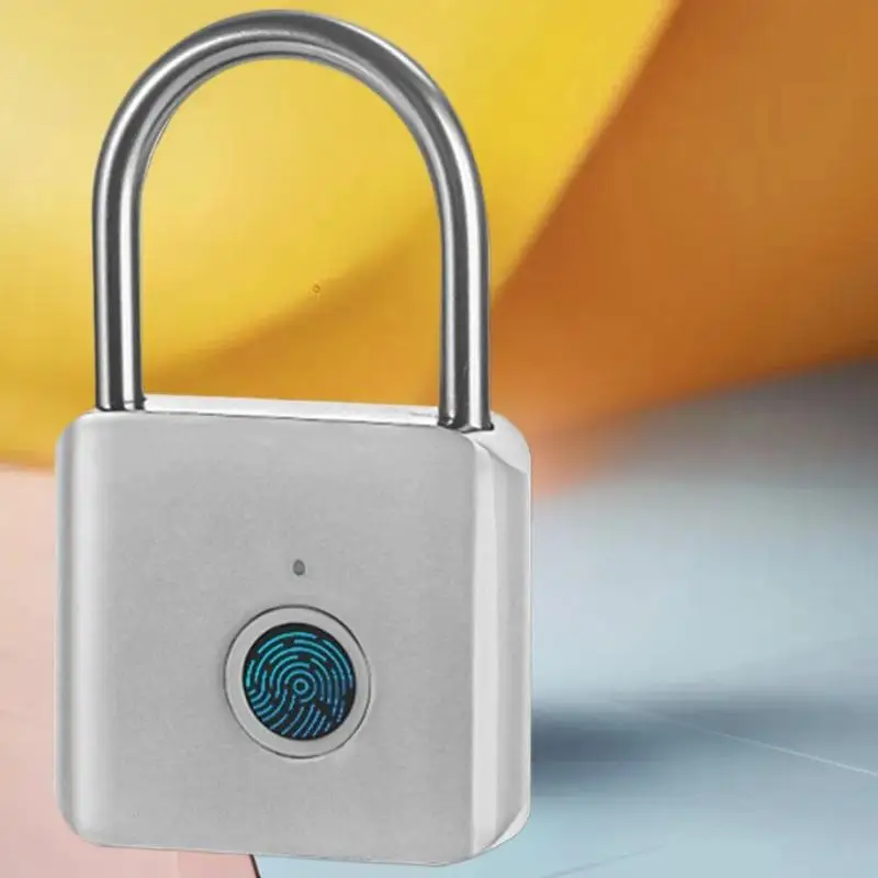 0.5초 잠금 해제 스마트 자물쇠, USB 충전, 방수, 열쇠 없음, 도난 방지 지문 도어 잠금 장치 세트