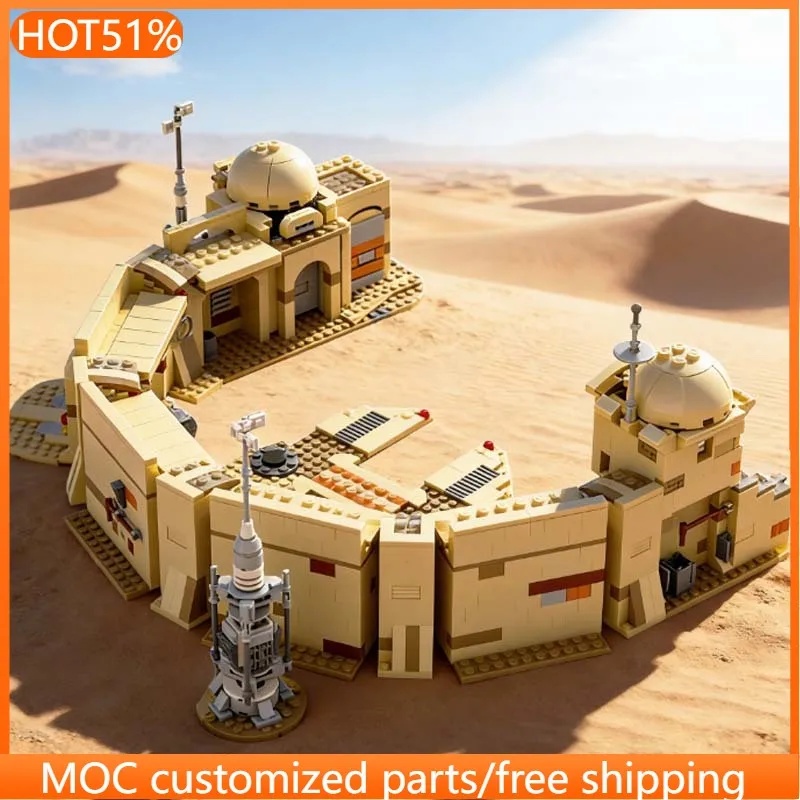 1230 PCS City Street Falcon Hangar MOC Customize Modular Building Block Creative Design Model Brick DIY Boys Assembly Toy Gift