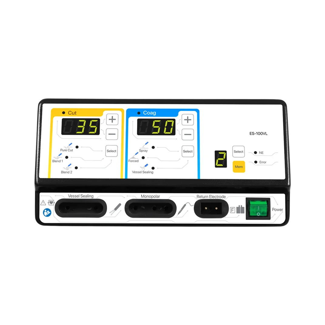 ES-100VL Electrosurgical Generator for Veterinary Use Good Use for Monopolar and Bipolar Surgical Procedures