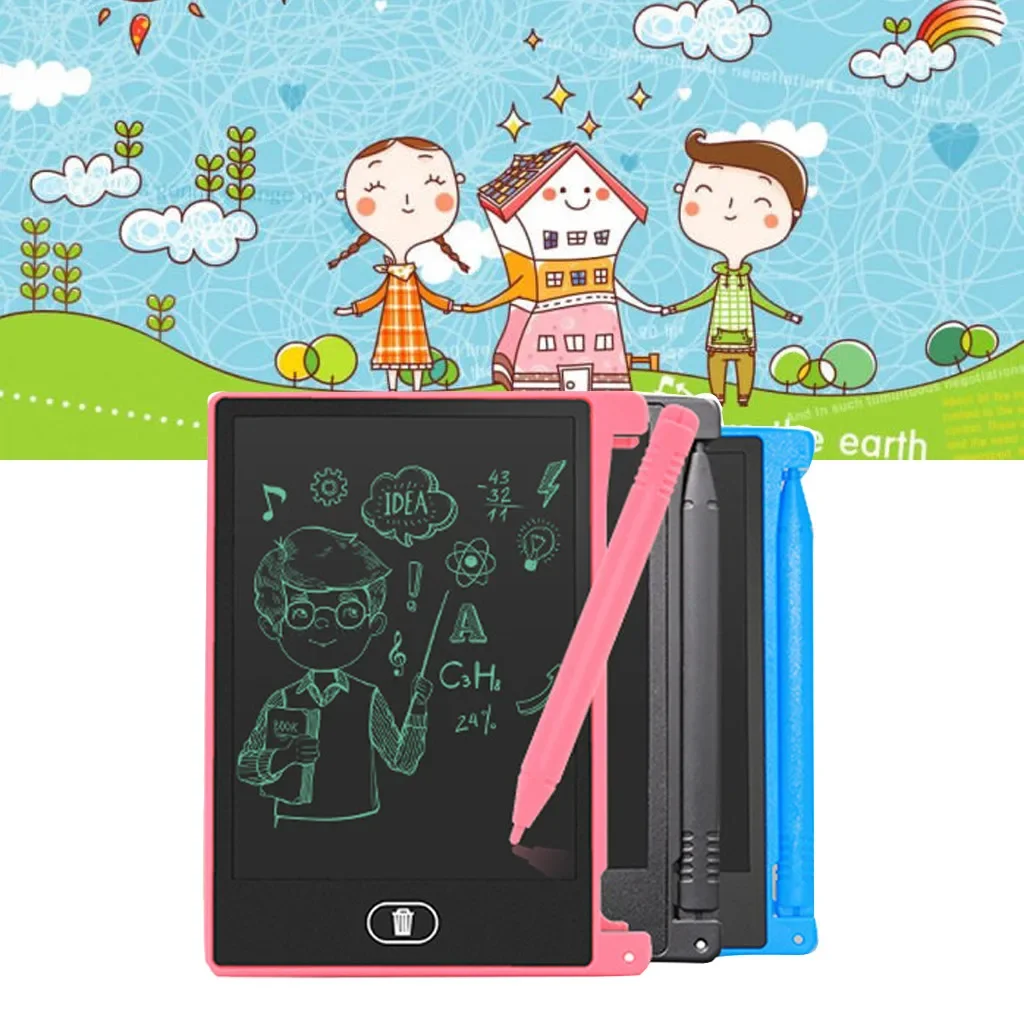 Magic Painting Drawing Board 4.4-inch Lcd Ewriter Paperless Memo Pad Tablet Writing Drawing Board Children Gift Enlightenment