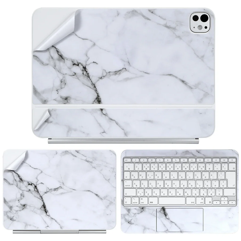 

For 2024 iPad Pro M4 Air M2 Magic Keyboard 11/13 inch skin Sticker Full Body Protector Vinyl Durable Materials Colourful Skin