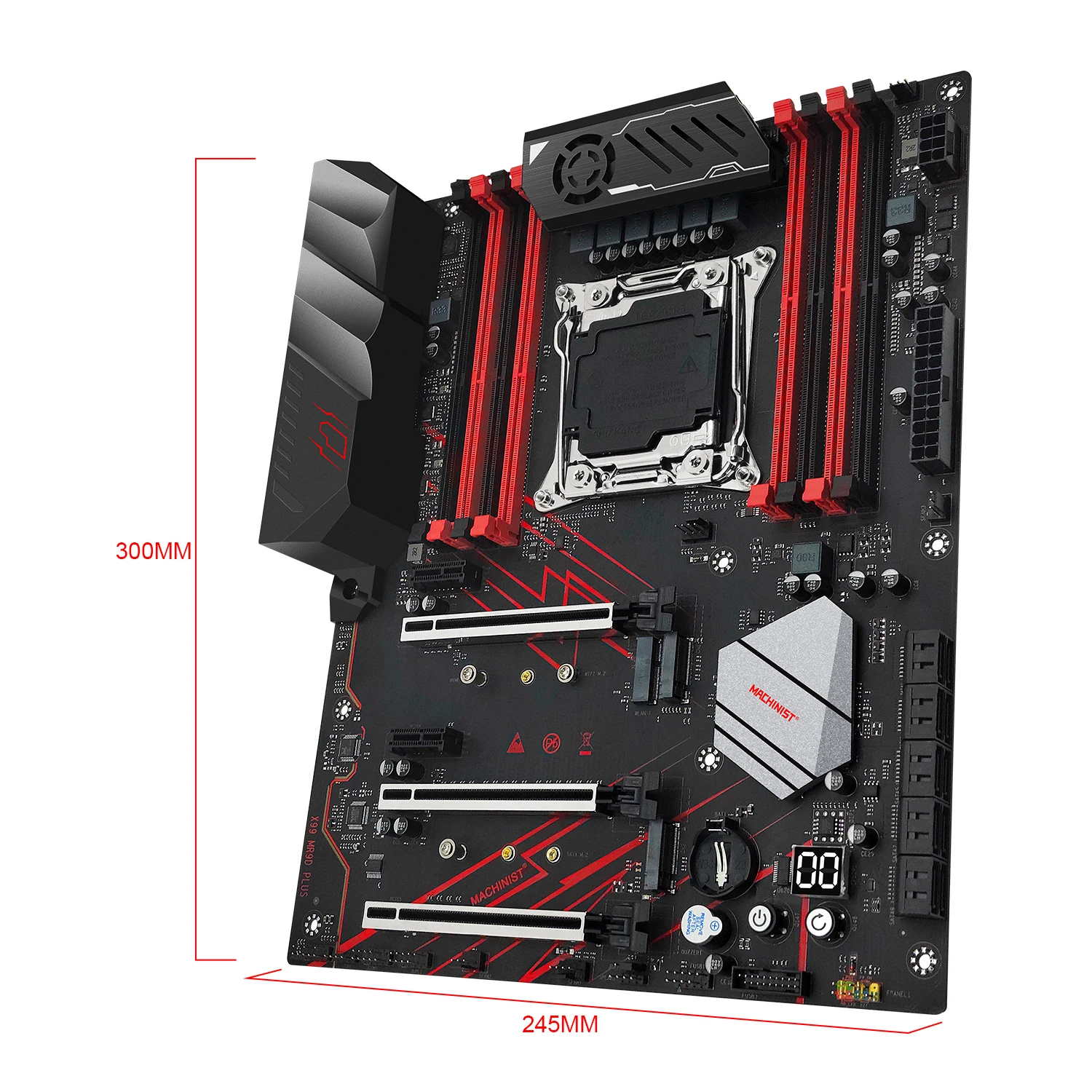 Imagem -03 - Motherboard Combo Grupo Processador Cpu Xeon e5 2695 v4 Kit Lga 20113 128gb Ddr4 Memória Ram 2400mhz Nvme M.2 Ssd Machinist-mr9d X99