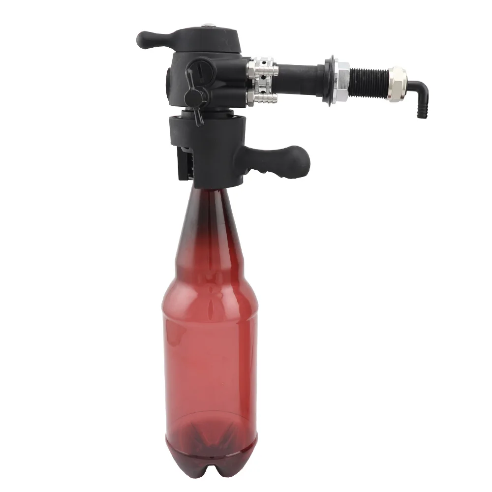 Counter Pressure Beer Bottle Filler, No-Foam, Beer Tap De-Foaming para 28mm Garrafa PET, Homebrew Tap Dispositivo Dispensador