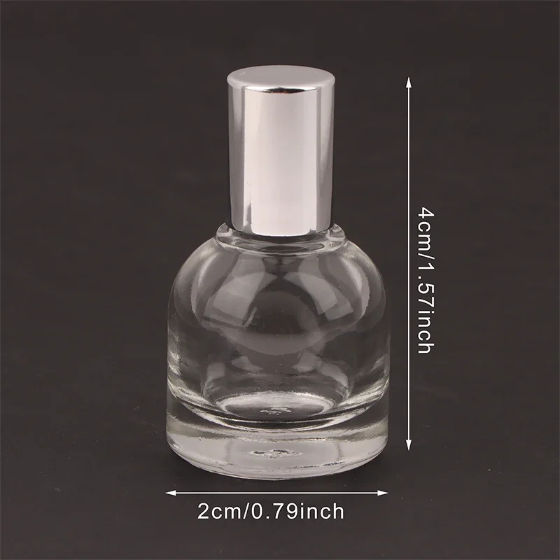 10Ml Botol Parfum Minyak Esensial Rol Kaca Tebal Portabel Botol Rollerball Isi Ulang Perjalanan Botol Roll On Perjalanan