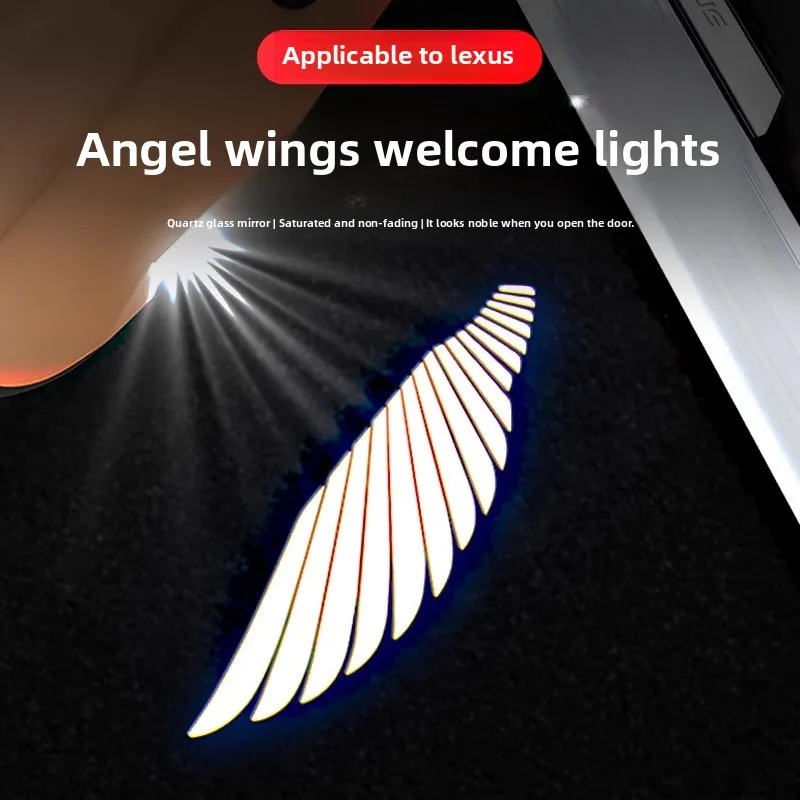 

Suitable for Lexus Welcome Light Es200/Nx/Es300H/Rx350H Car Door Atmosphere Light Angel Wings