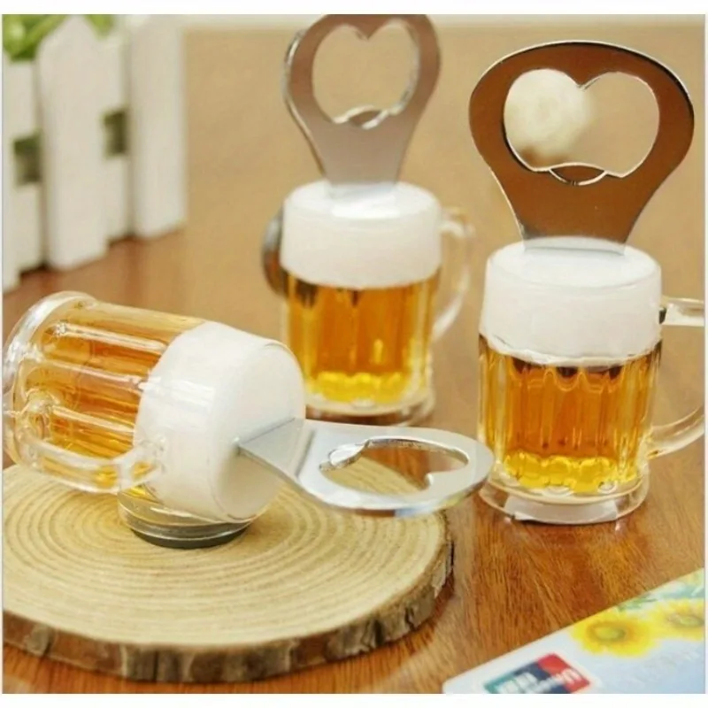 

1pc Men Beer Bottle Opener Magnetic Hanging Bottle Opener Fridge Magnets Funny Gift Home Decor