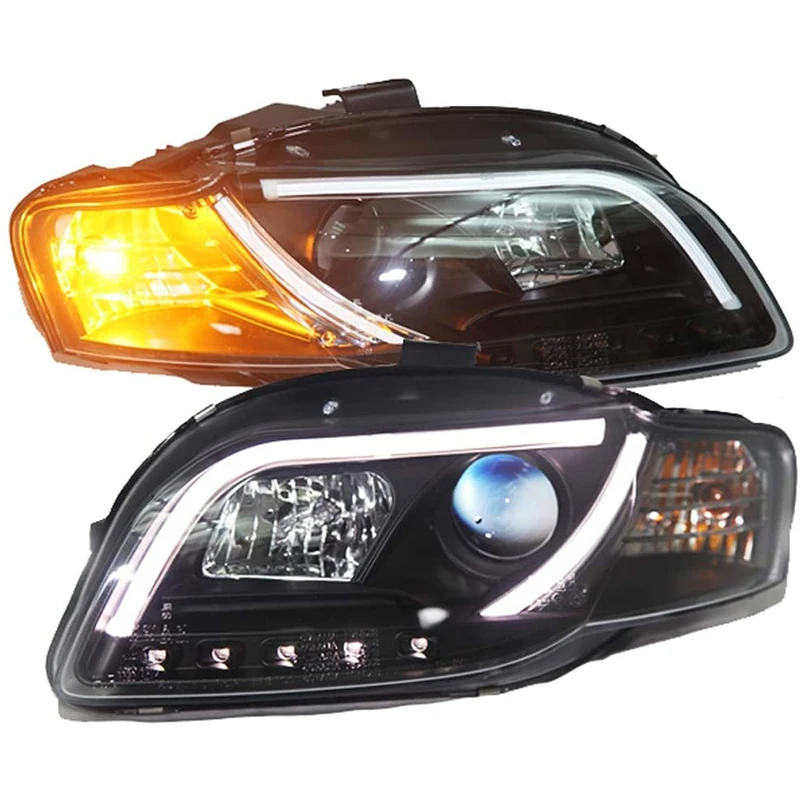 

Для Audi A4 B7 светодиодные Ленточные фары передние фары от 2005 до 2008 года SN