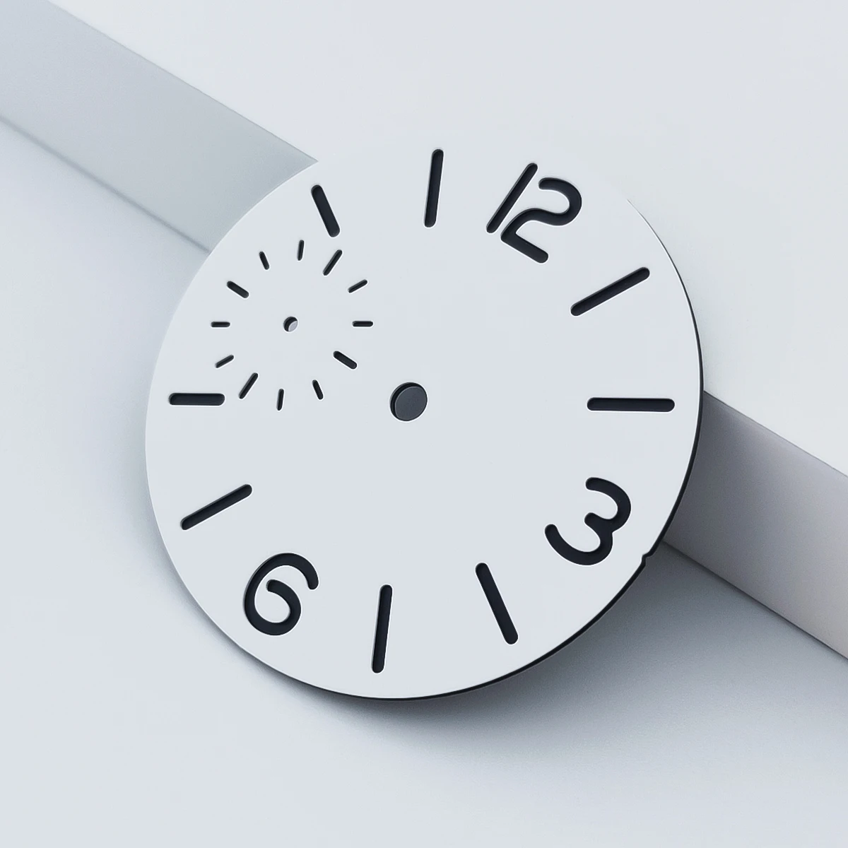 NEITON 37mm 블랙 블루 그린 화이트 시계 다이얼 ETA 6497 또는 Seagull ST3600 무브먼트에 적합