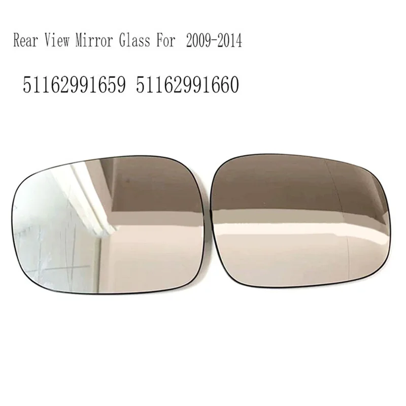 

A73X-Rear View Mirror Glass For BMW X1 X3 Sinistra Destra 2009-2014 Heated Wide Angle Mirror Glass 51162991659 51162991660