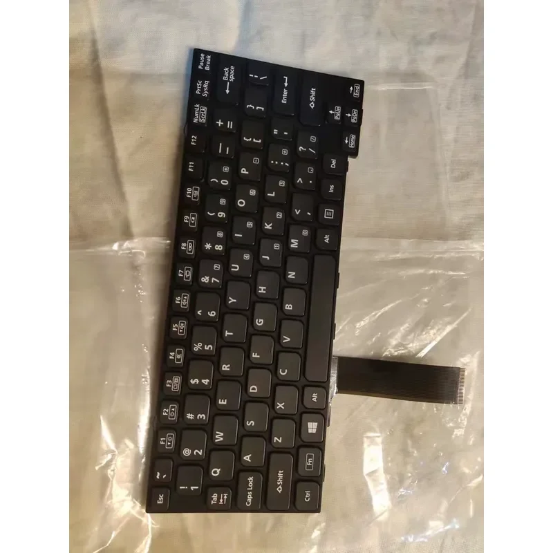 Original Genuine Black Frame Notebook with Built-in Keyboard and Backlight for Panasonic CF-20 view 2