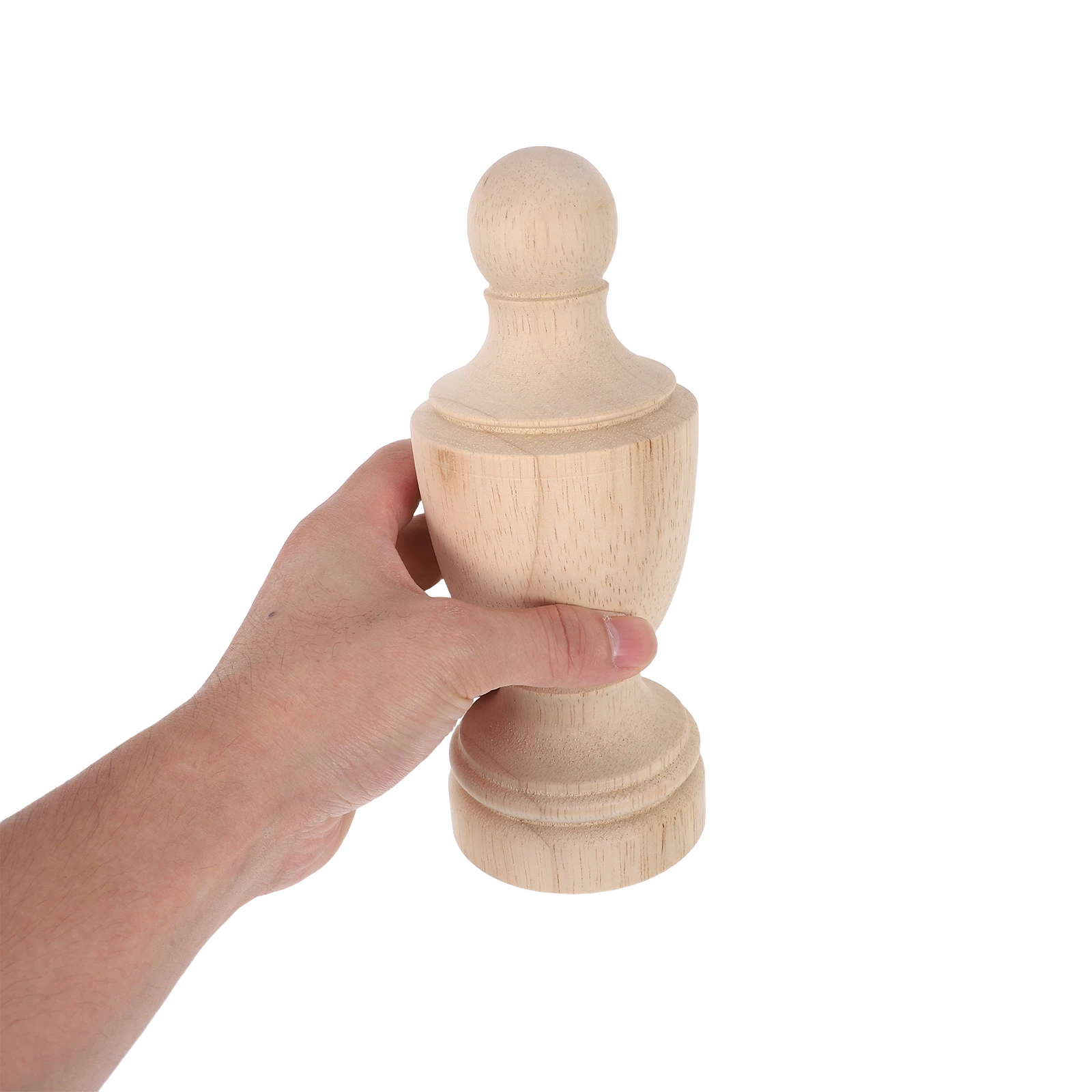 

Wooden Finial Unfinished Spindle For Curtain Rods Bed Posts Staircase Diy Crafts Home Decor Party Decoration Woodworking