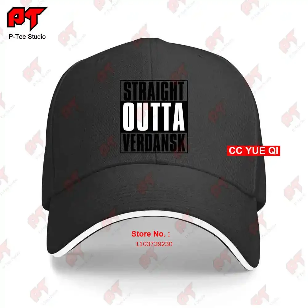 Gaming Duty Call Zone Of War Straight Outta Verdansk Baseball Caps Truck Cap S457