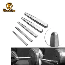 Krachtige 5Pcs Square Screw Removal Drill Bit Set Bolt Screw Extractor Broken Head Screw Remover Tool