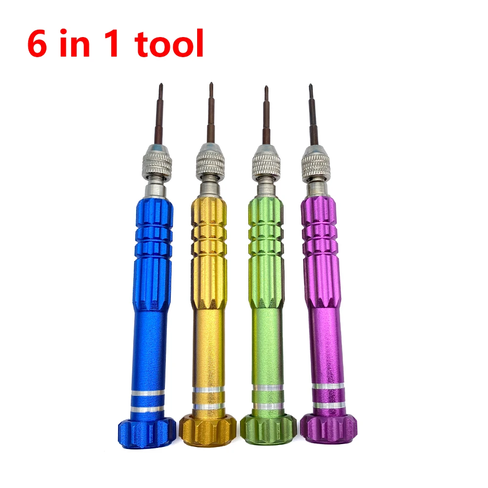 Link 6 in 1 Mobile Phone Repair Tools Disassemble Repair Set for iPhone Screwdriver Kit Repair Tools Opening Set image 4
