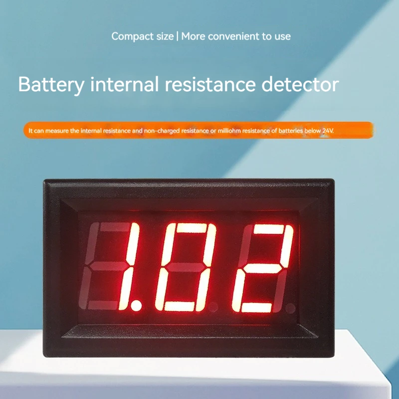 YB27R 18650 Lithium Battery Internal Resistance Tester Measuring Instrument Iron Lithium AC Millimeter Battery Internal Resistan