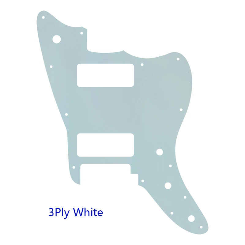 Fei Man - Guitar Parts For Mexico FD Jazz Master, Pickguard With P90 Humbucker, Strat Bridge Route, Scratch Plate, Many Colors