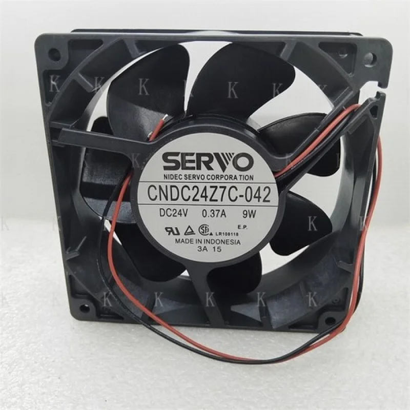 

C for SERVO CNDC24Z7C-042 DC24V 0.37A 9W 2-Wire Inverter Cooling Fan