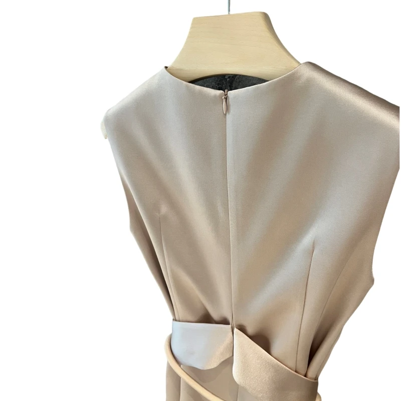 드레스 편안하고 세련된 올 매치 하이 스트리트 패셔너블 아름다운 25 고급스러운 빈티지 스타일 캐시미어 드레스 – 소프트 AF1815