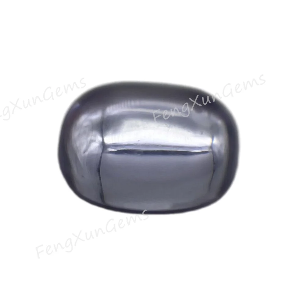 

Lavender Cubic Zirconia Stone Oval Shape Cabochon Cut Flat Back Loose CZ Stone Synthetic Gems For Jewelry