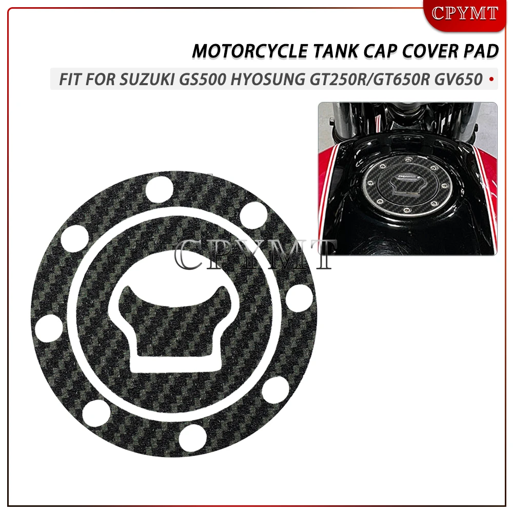 

Motorcycle Carbon Fiber Frosted-look Gas Oil Cap TankPad Protector Sticker fit For Suzuki GSF GSR GSX GSXR 250 400 600 750 1200