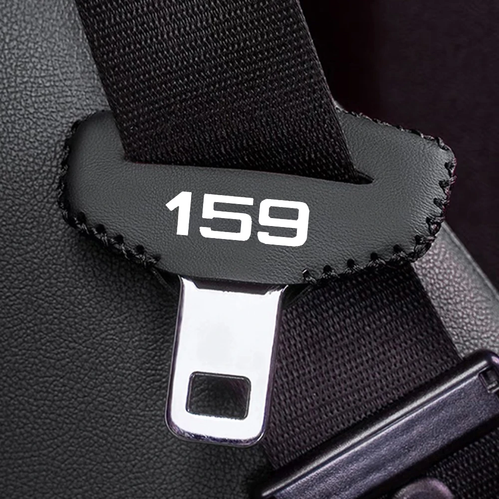 2pcs Car Seat Belt Clip Protector Seatbelt Buckle Plug Protective Cover for Alfa Romeo 159 Auto Interior Accessories