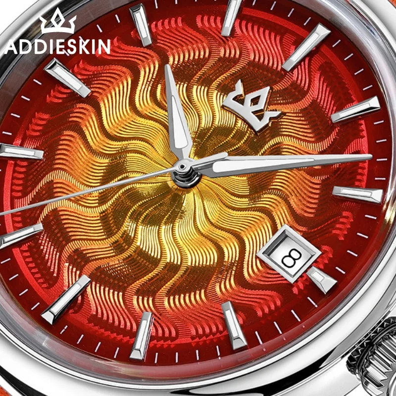 AddiesKIN K012 Men's Watch BGW9 Luminous 10Bar Waterproof Sapphire Glass 316L Stainless Steel ST2130 Mechanical Automatic Watch