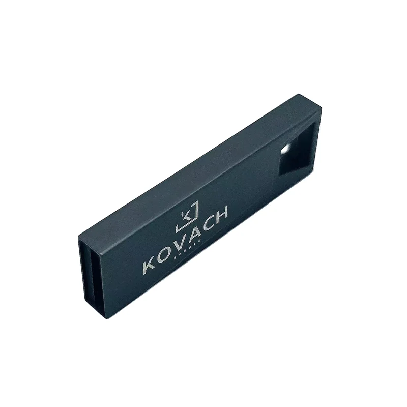 50 Teile/los Schwarz Metall Mini USB 2,0 Flash-Laufwerk 4GB 8GB 16GB 32GB 64GB 128GB Memory Stick Kostenloses Individuelles LOGO