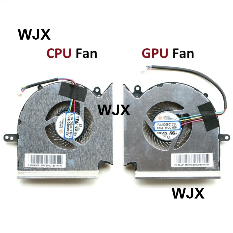 

New CPU&GPU cooling fan for MSI GE63 GP63 GL63 GE63VR GE73 GE73VR GP73 GL73