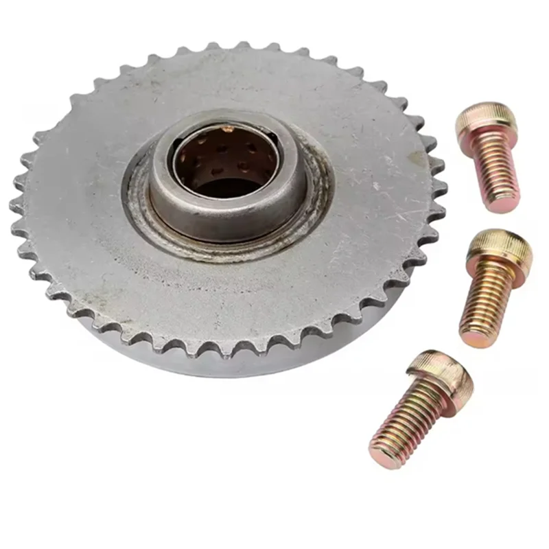 Prominent Motorcycle Starter Clutch Assembly For 50Cc 70Cc 90Cc 110Cc 125Cc ATV Curved Overrunning Clutch With Body Tooth Screw