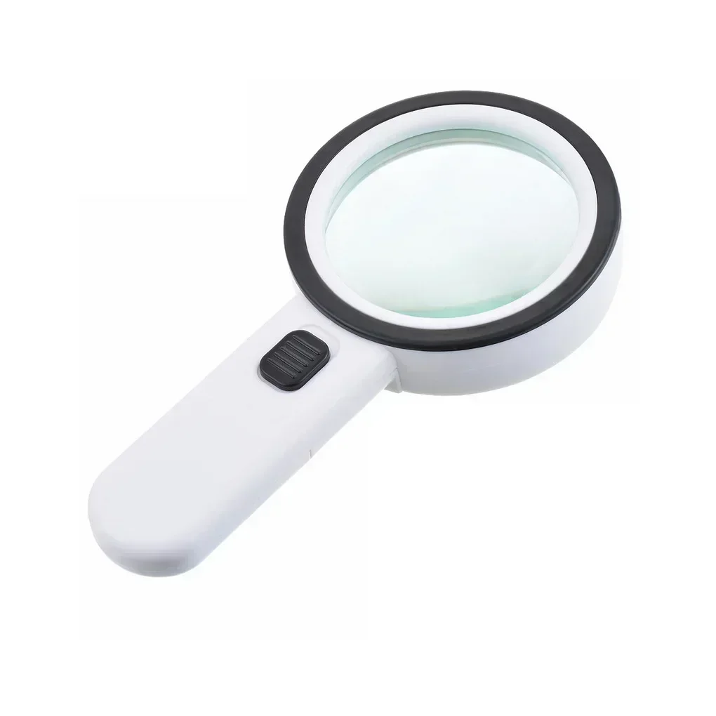 Seniors For Aid Loupe Jewelry Repair Reading Magnifying Microscope LED With Handheld Magnifier Glass Tool Illuminated