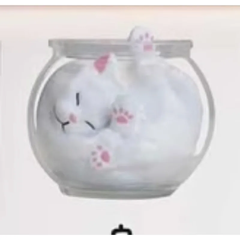 Liquid Cat Gashapon Toys Anime Lovely Creative Figure Model Dekoracja Ozdoby Zabawki