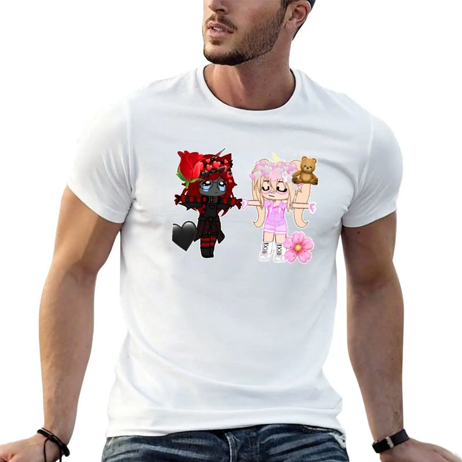 

Iamsanna sanna and moody T-Shirt man t shirt summer t shirts for man pack white T-Shirt