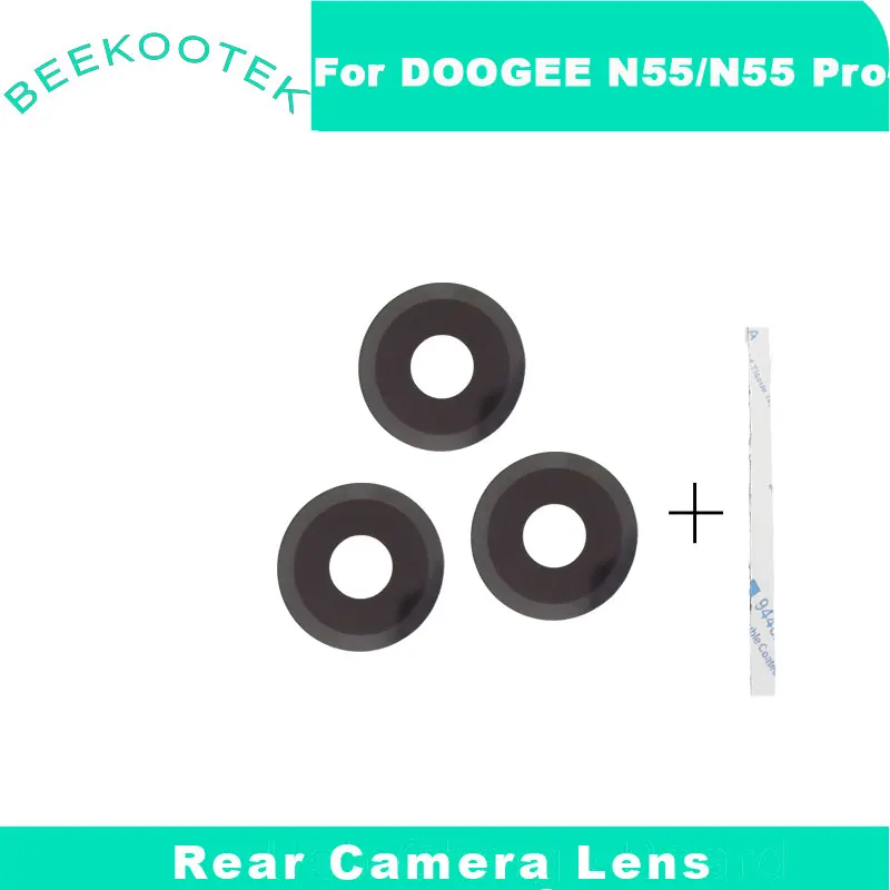 

Новый оригинальный объектив задней камеры DOOGEE N55 N55 Pro, стеклянная крышка объектива задней камеры, аксессуары для смартфона DOOGEE N55 Pro