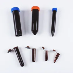 0.5/1.5/2/5/10/15ml plastic brown lucifugal centrifuge tube Micro Laboratory Test Tubing Vial lab sample container with cap