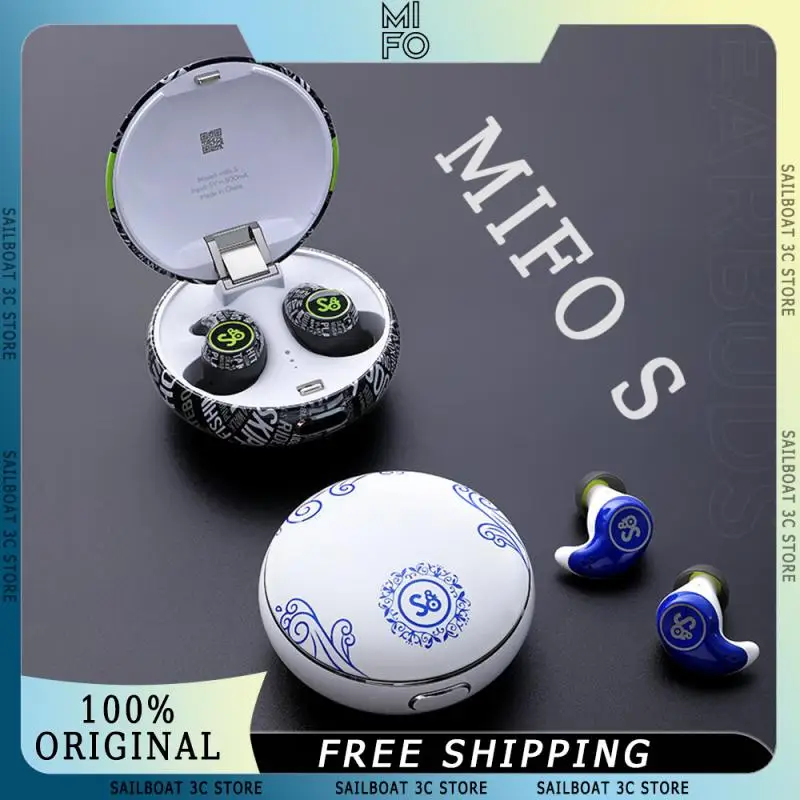 

Mifo S Wireless Bluetooth Earphone TWS HiFi ANC Active Noise Cancelling In-Ears Earbuds IPX7 Waterproof Sports Earphones Custom