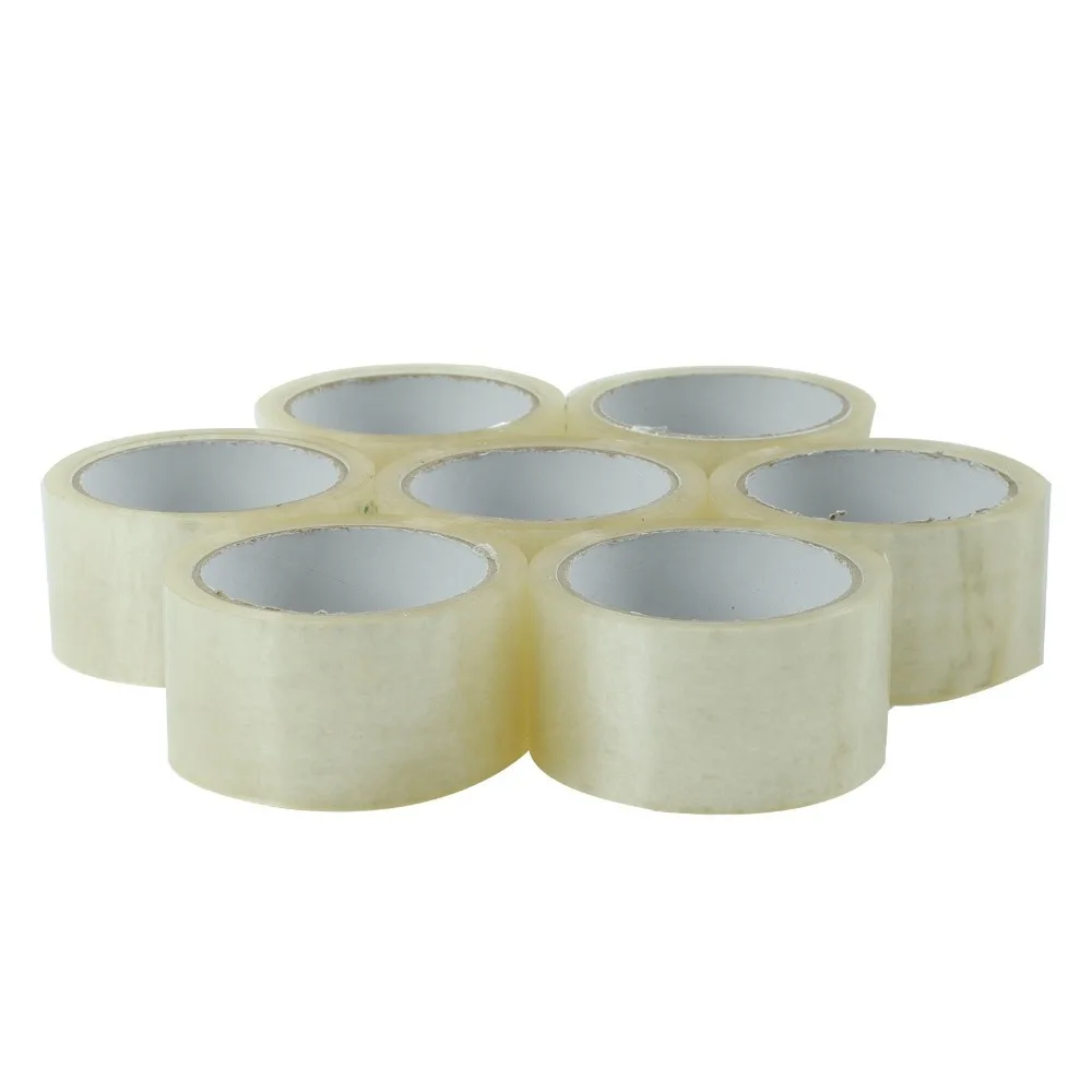 36 لفة من شريط التغليف الشفاف المختوم بالكرتون - 2 ميل 2 بوصة × 55 ياردة