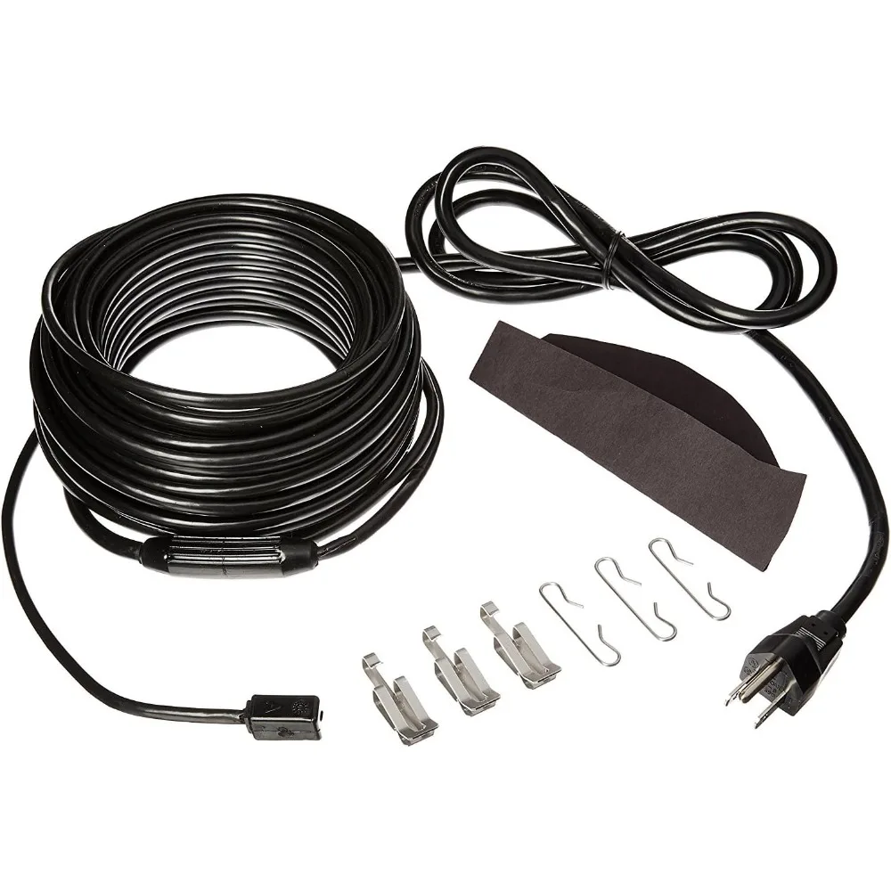RC200 Electric Roof Cable Kits, 120V x 1000W x 200Ft, Black