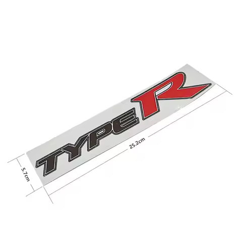 2piece Outlet Doorbar Sticker Dashboard Cover Stickers Instrument Panel Trim Sticker for Honda Type R sticker for Honda Retrofit