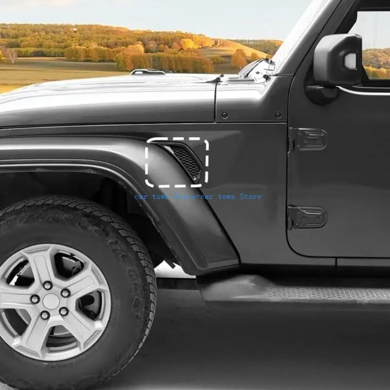 

RXJE Air Vent Trim Cover ABS Air Vent Outlet Trim Cover Stylish Air Vent Trim Cover Air Vent Outlet Trim for Automotives