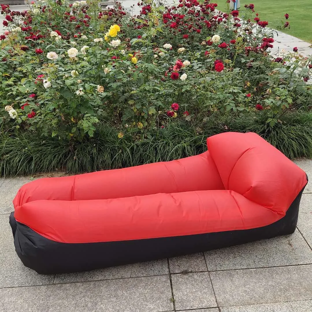 WW Garden sofa Trend Outdoor Fast Inflatable Air Sofa Bed GoodQuality Sleeping Bag Inflatable AirBag Lazy bag Beach Sofa