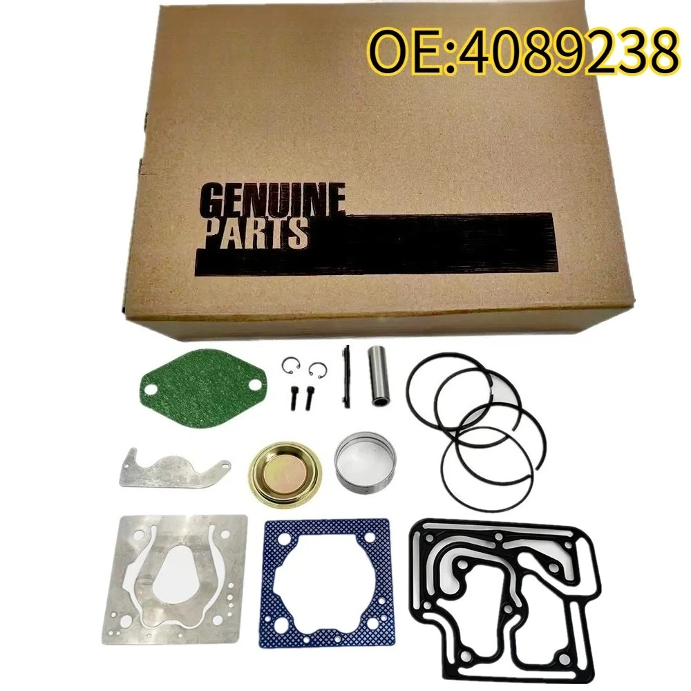Original High Quality New For 4089238 Fits for  ISX ISC Cylinder Air Compressor Head Repair Kit 4025245