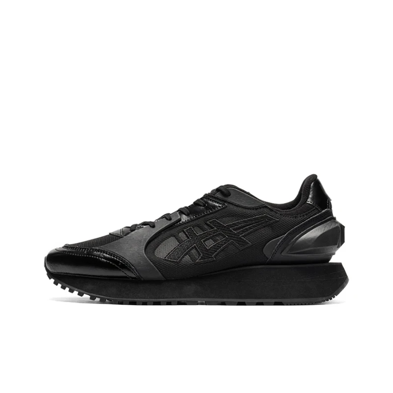 Onitsuka Tiger Moage Co. Versatile, Breathable, and Durable Low-Top Casual Running Shoes for Men and Women, Black 1183C438-001